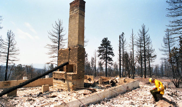 The Dude Fire in 1990